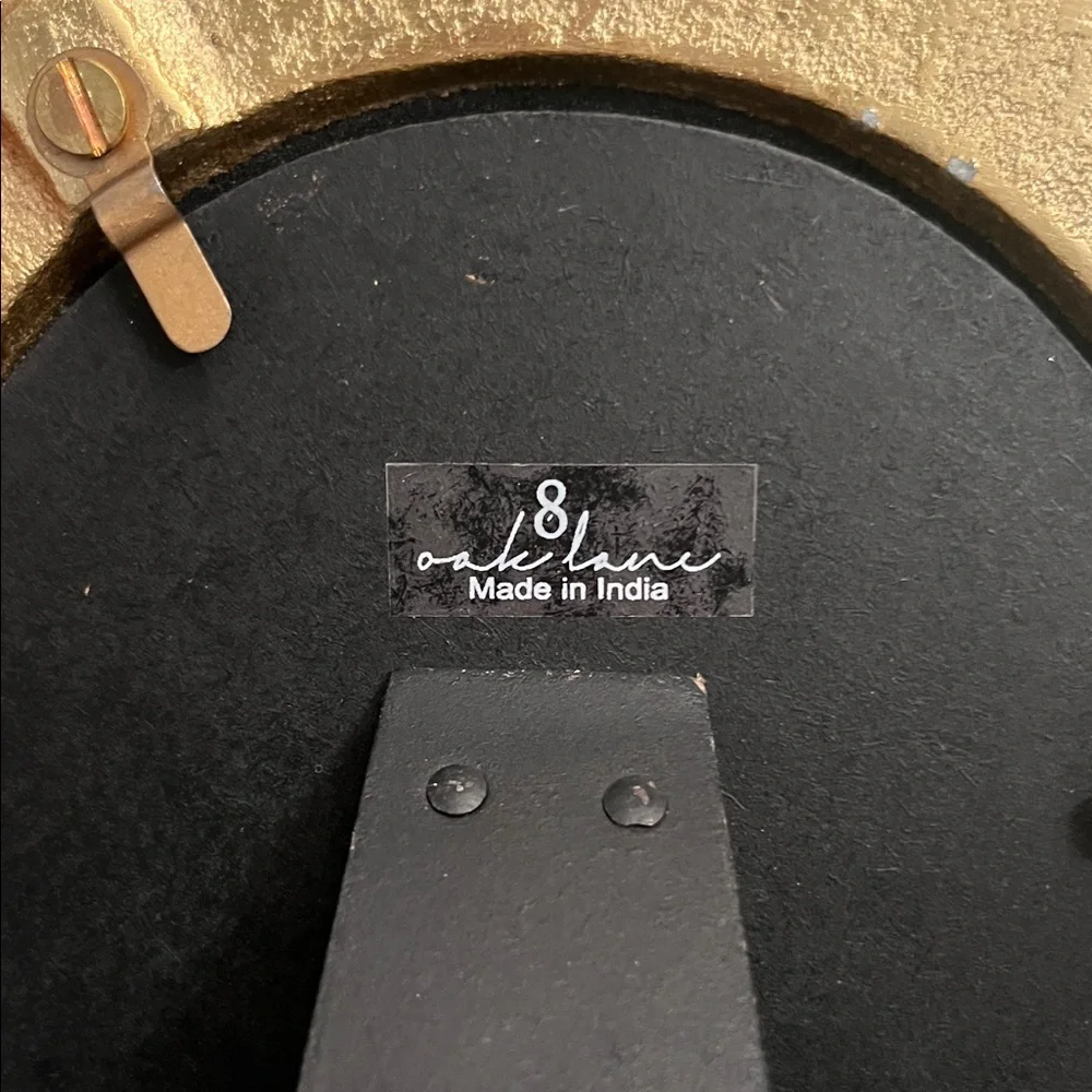 Radiant Gold StarBurst Round Picture Frame-4.60” Diameter picture